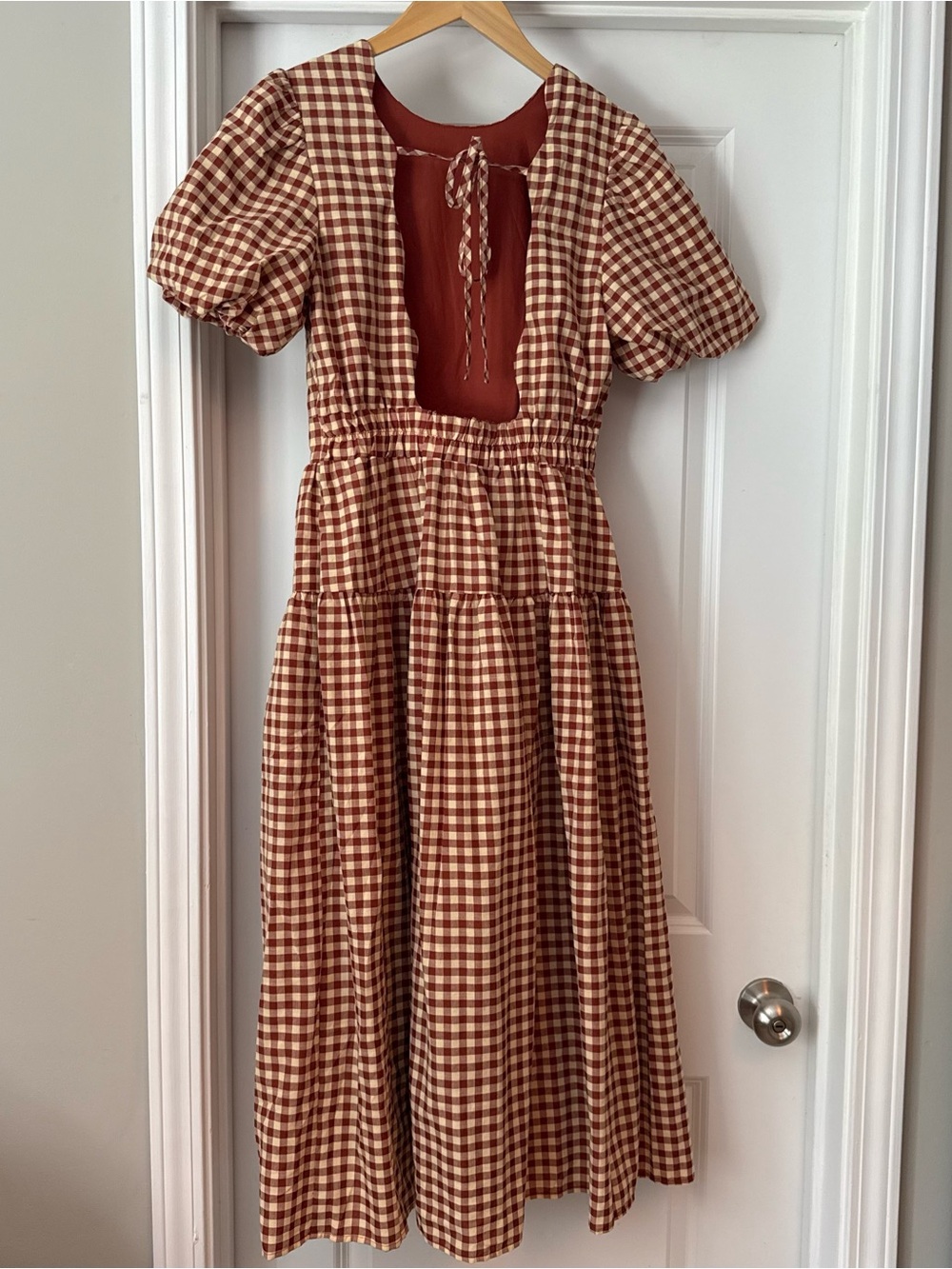 En Saison Plaid Dress - Picture 6 of 7